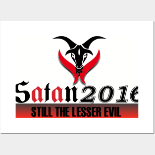 Satan 2016 Posters and Art